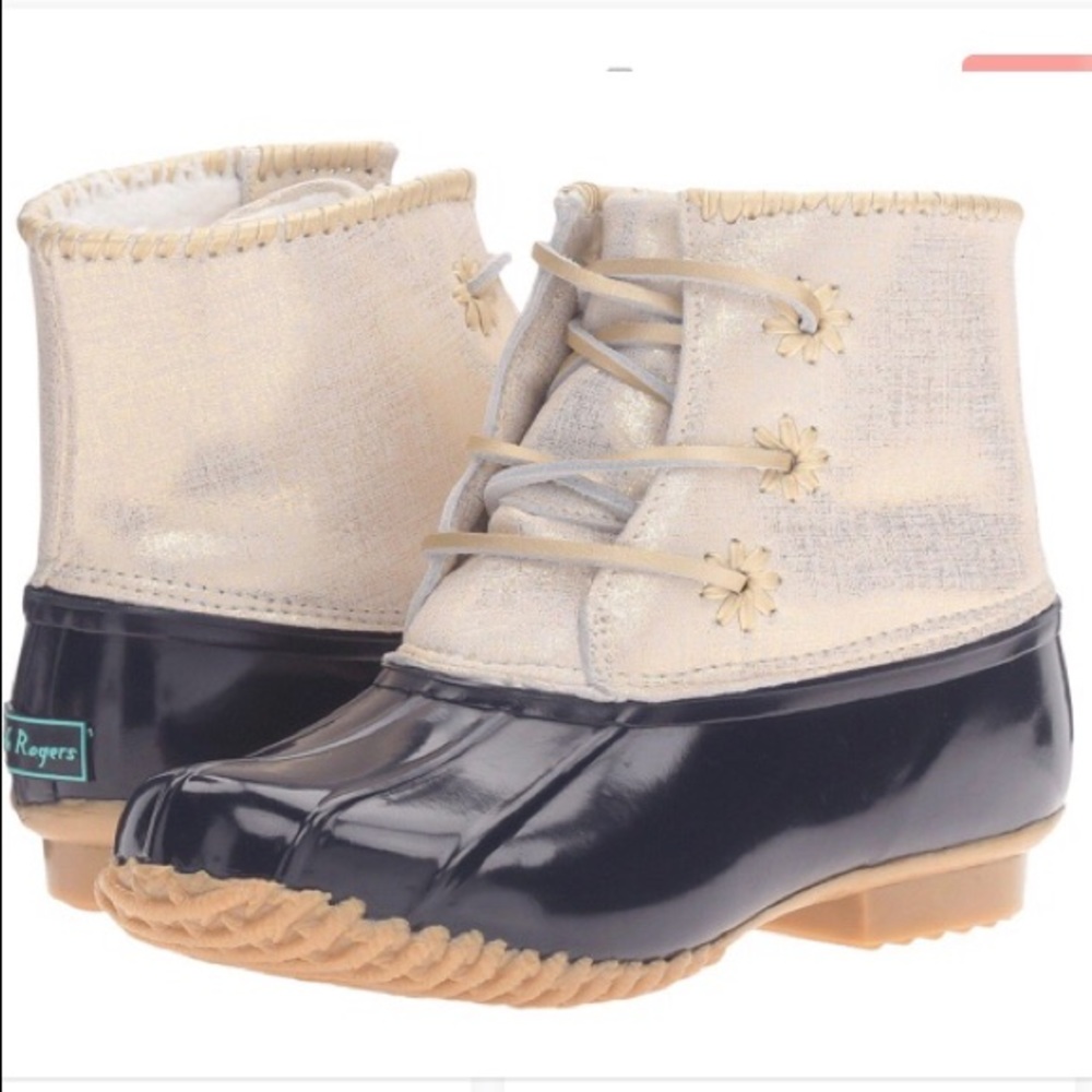 Jack Rodgers Blue Chloe Duck Boot